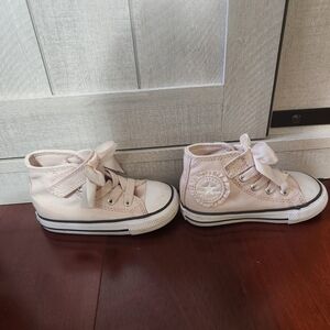 Converse Kids' Pink High-Top Sneakers